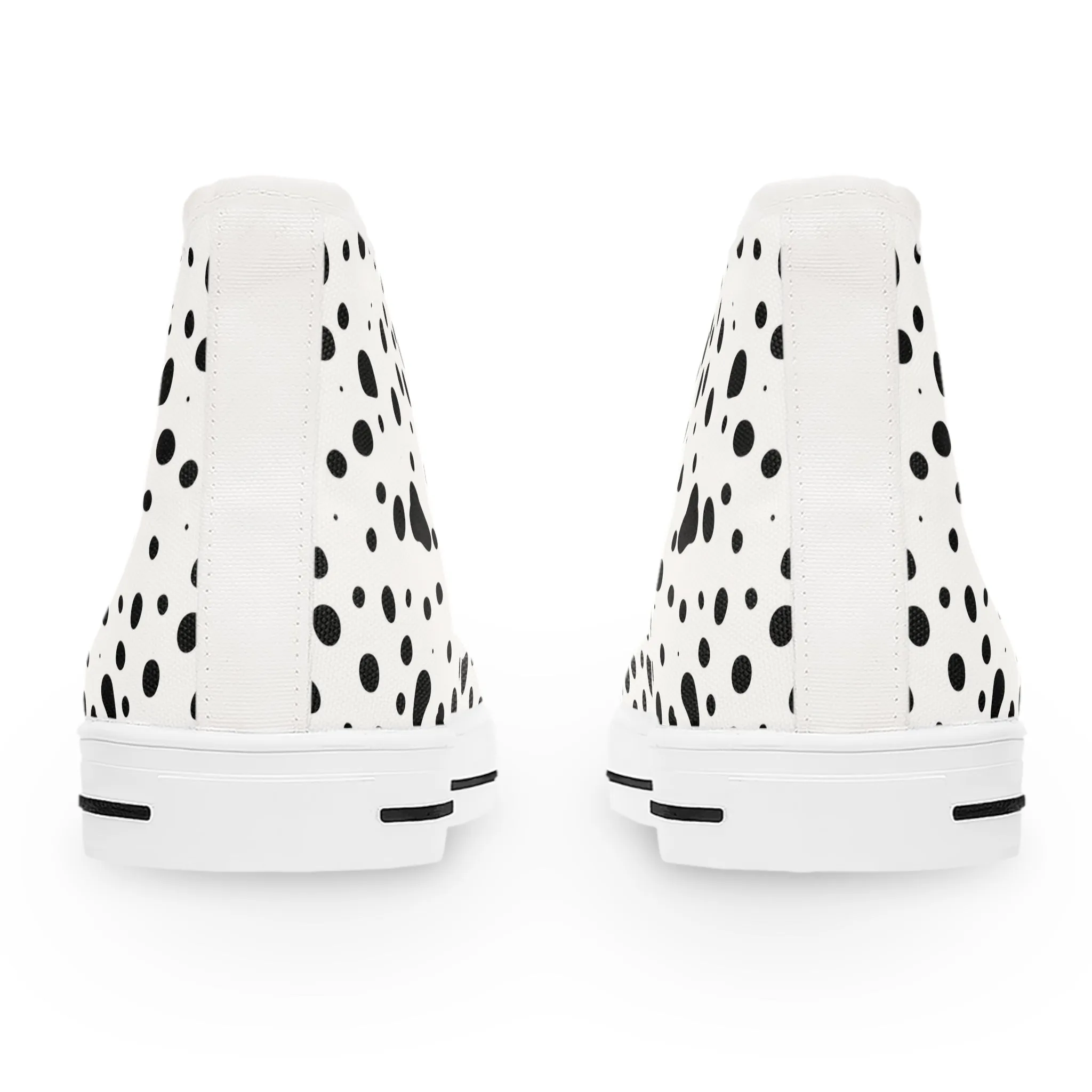 Dalmatian Spots Women's High Top Sneakers
