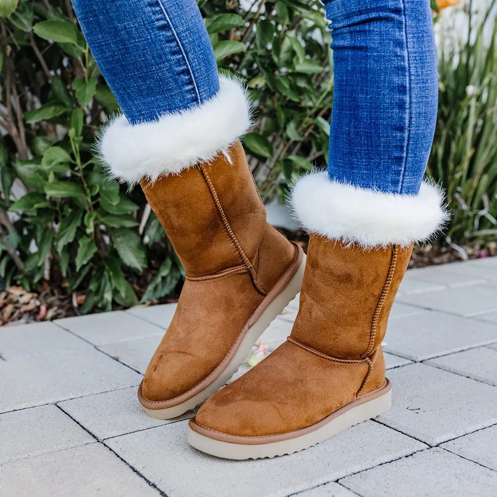 [Defective] Tall Boot | Chestnut / Aspen Snow
