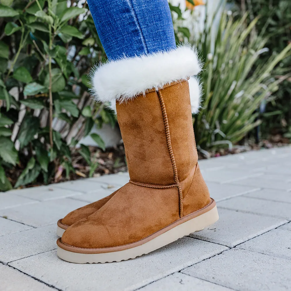 [Defective] Tall Boot | Chestnut / Aspen Snow