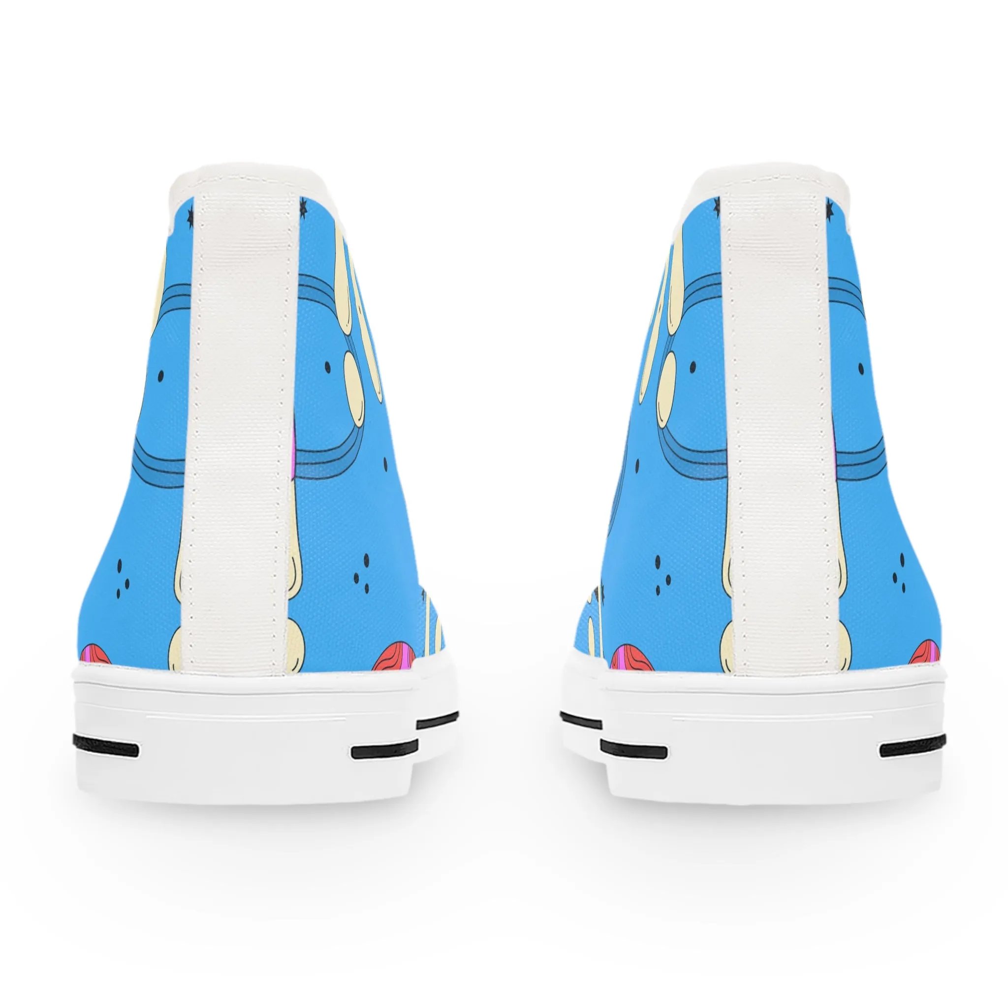 Groovy Galactic Planet Women's High Top Sneakers
