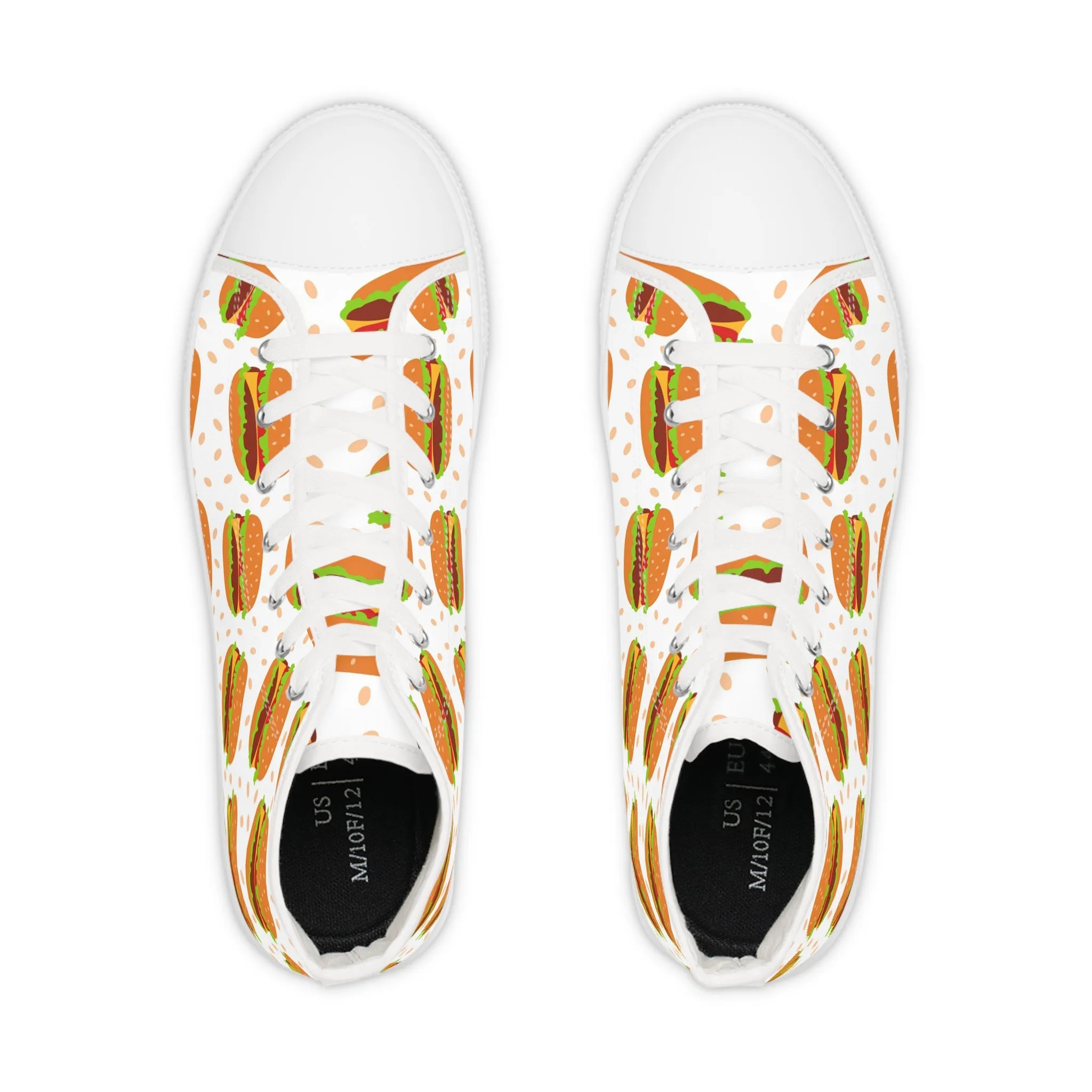 Hamburgers Men's High Top Sneakers