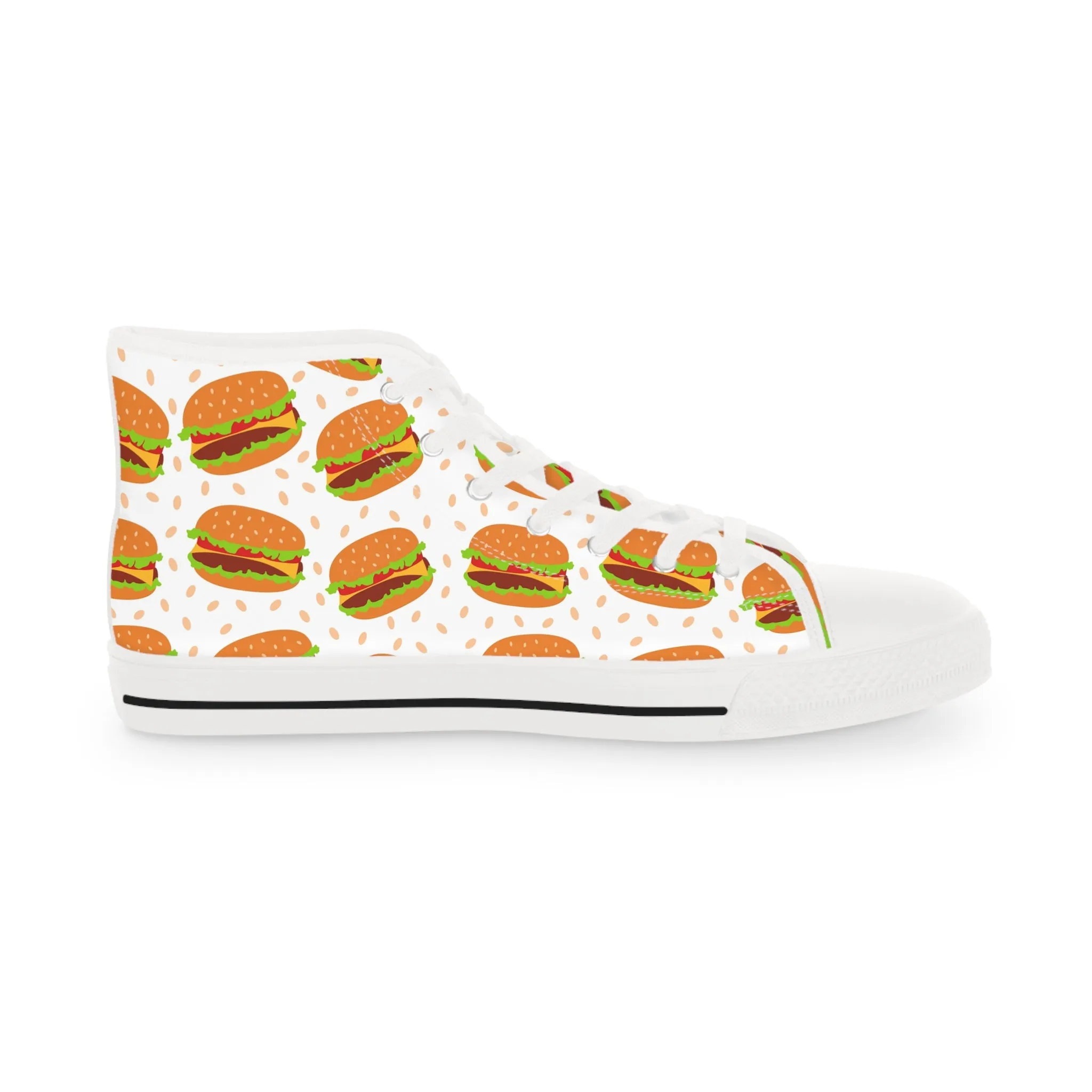 Hamburgers Men's High Top Sneakers