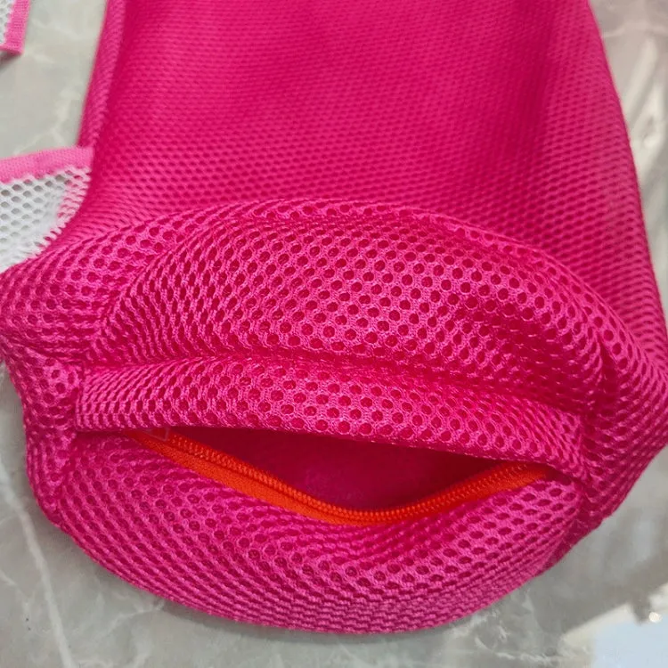 Inflatable Water Sofa Reclining Chair Floating Bed Foldable Hammock With Net(Red)