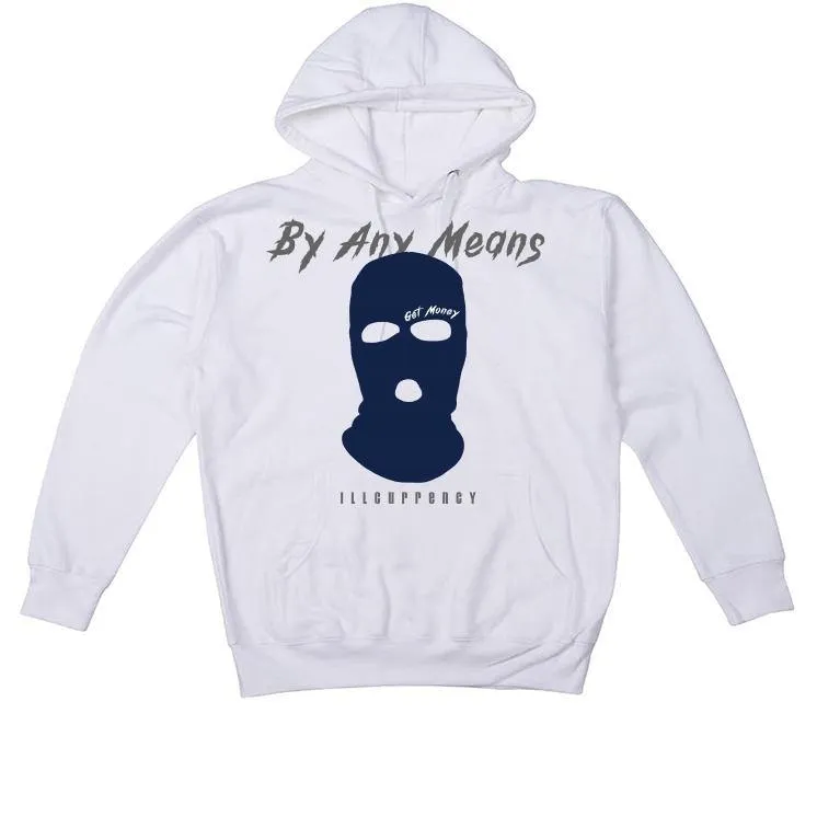 Jordan 1 Retro High COJP Midnight Navy White T-Shirt (By any means)