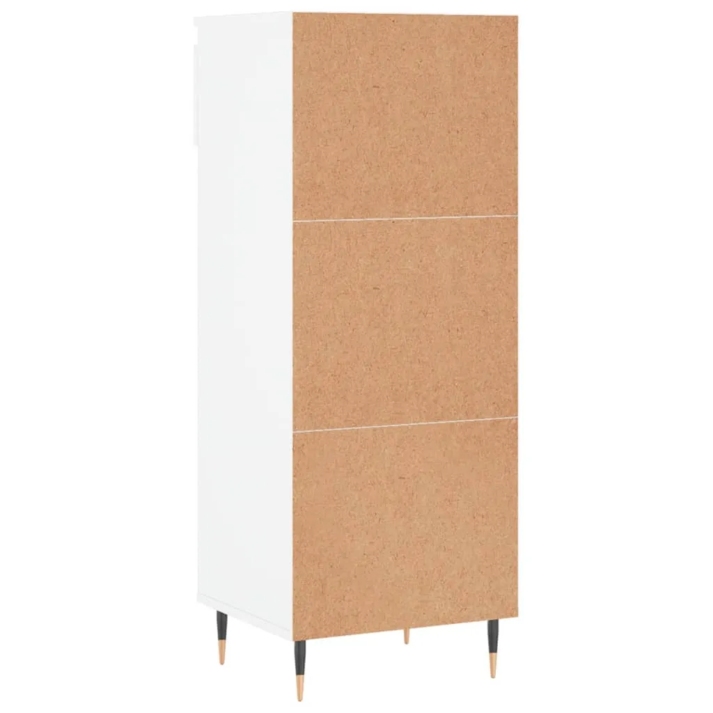 Shoe Cabinet White 40x36x105 cm Engineered Wood