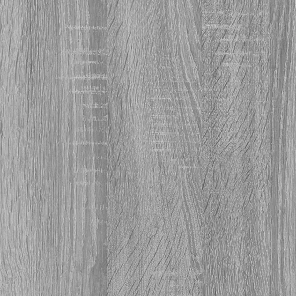Shoe Rack Grey Sonoma 40x36x105 cm Engineered Wood