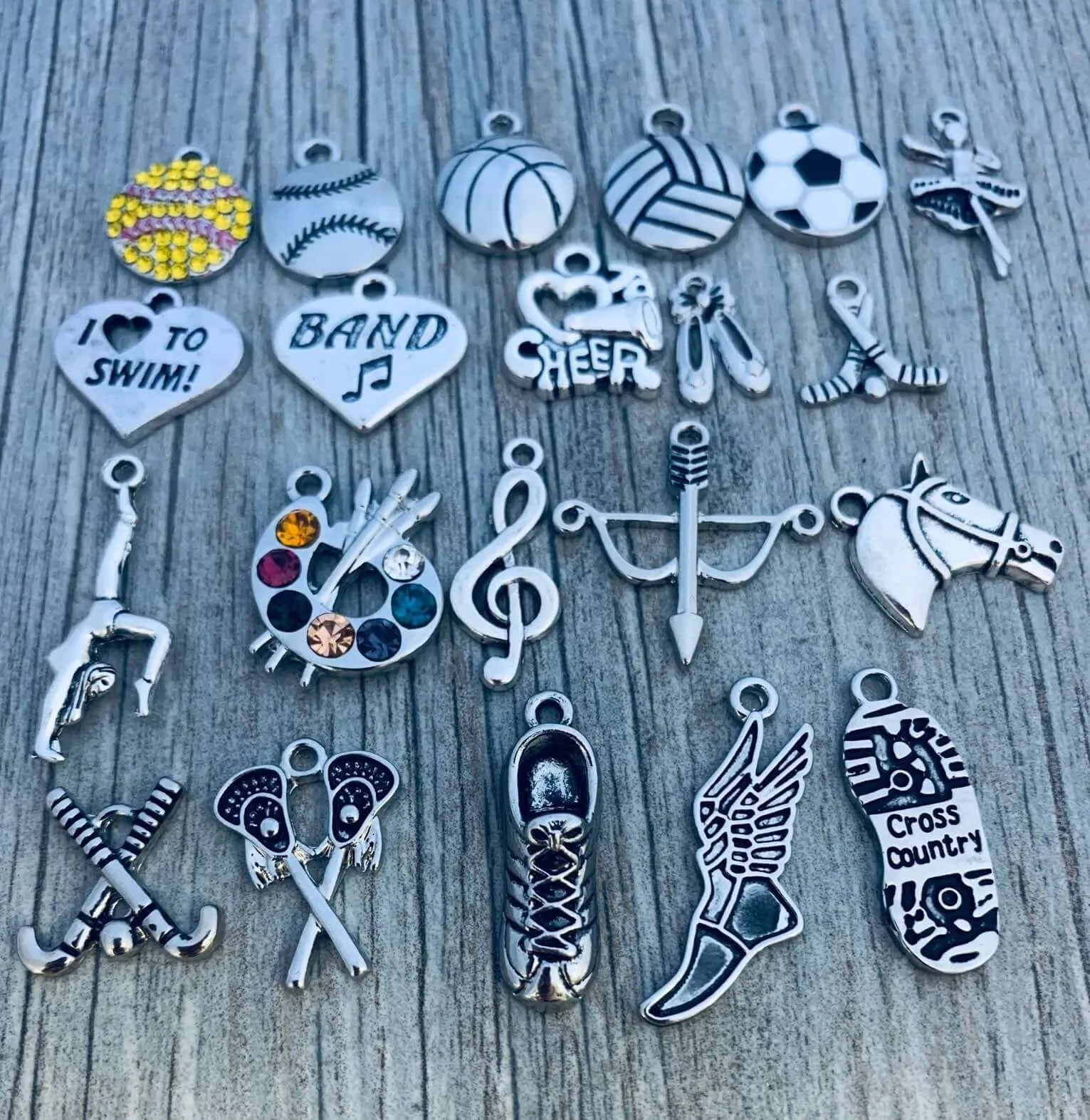 Sports Graduation Bracelet - She Believed She Could- Pick Activity
